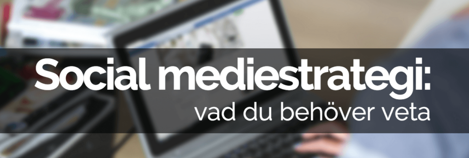 Social mediestrategi