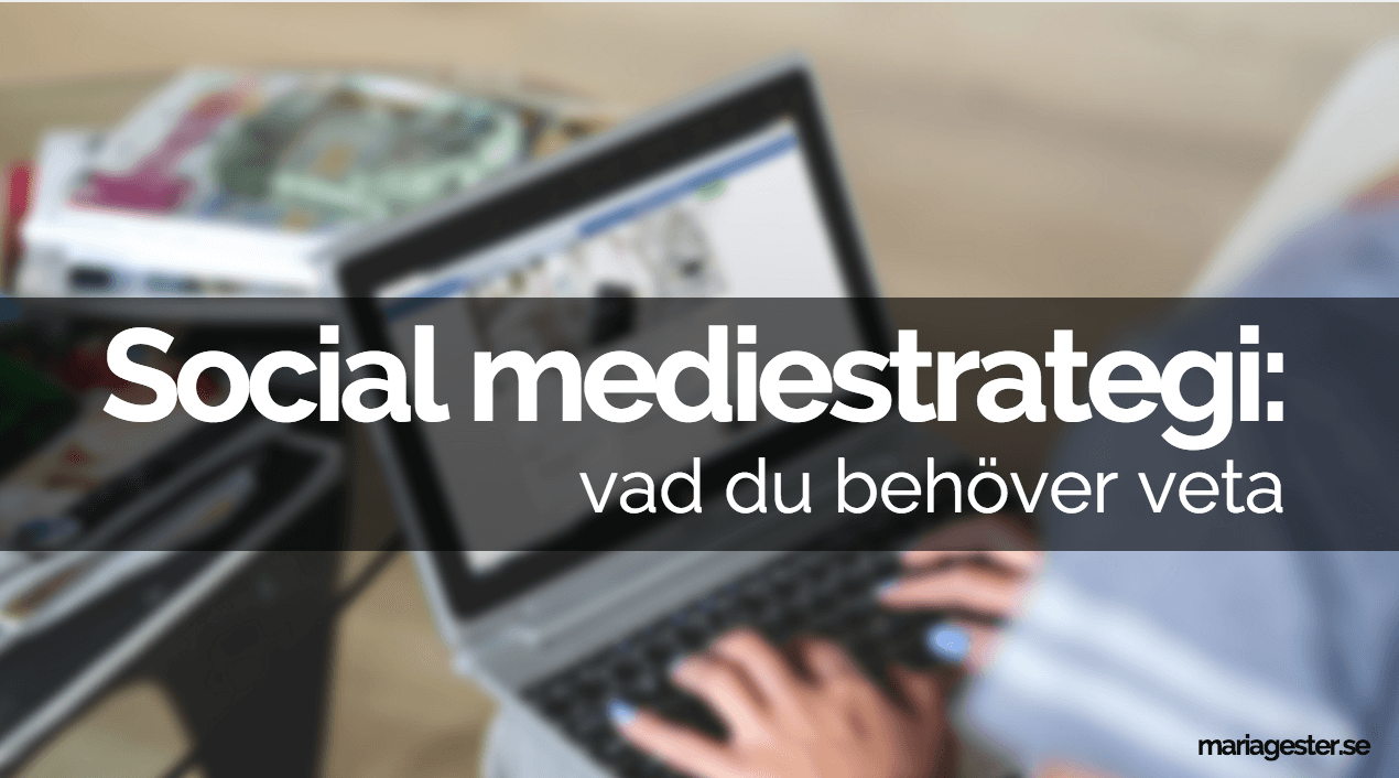 Social mediestrategi