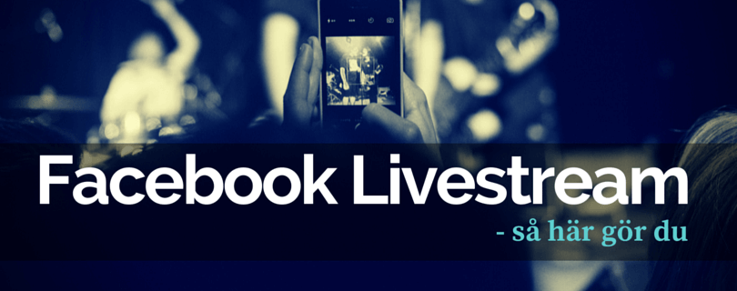 Facebook Livestream
