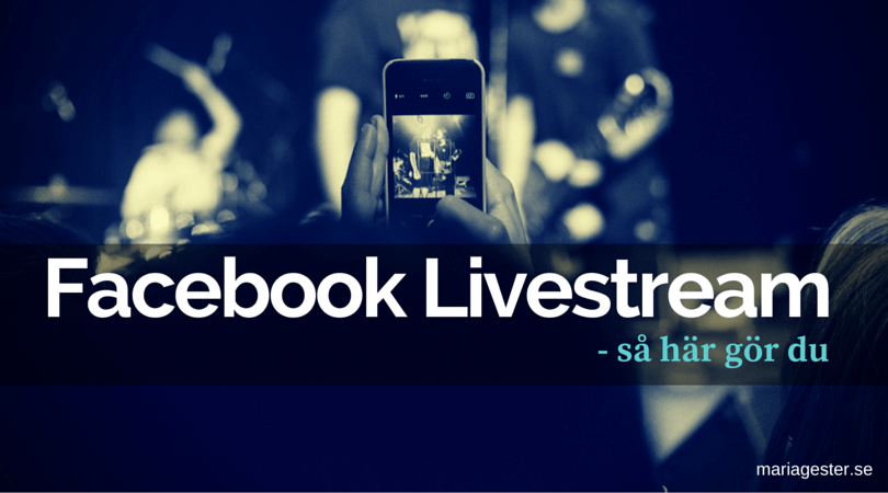 Facebook Livestream